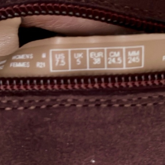 NEW Rockport Ryleigh‎ Grace Waterproof Ankle Boots Chelsea Style Plum Size 7 1/2 - Picture 13 of 13